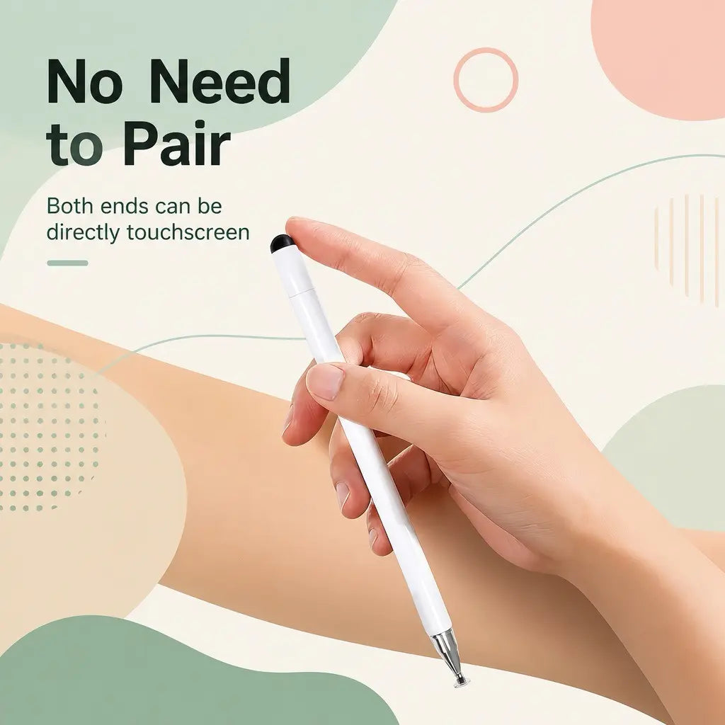 3-In-1 Neutral Pen Flat Pen,High Precision Universal Stylus Pen for Itablets, Phones, Switch, Suitable for All Ages, for Touch Screen, Can Be Used as a School Season Gifts,Birthday Gifts Stylus for School Sets NO Bluetooth Needed Mothersdaygift