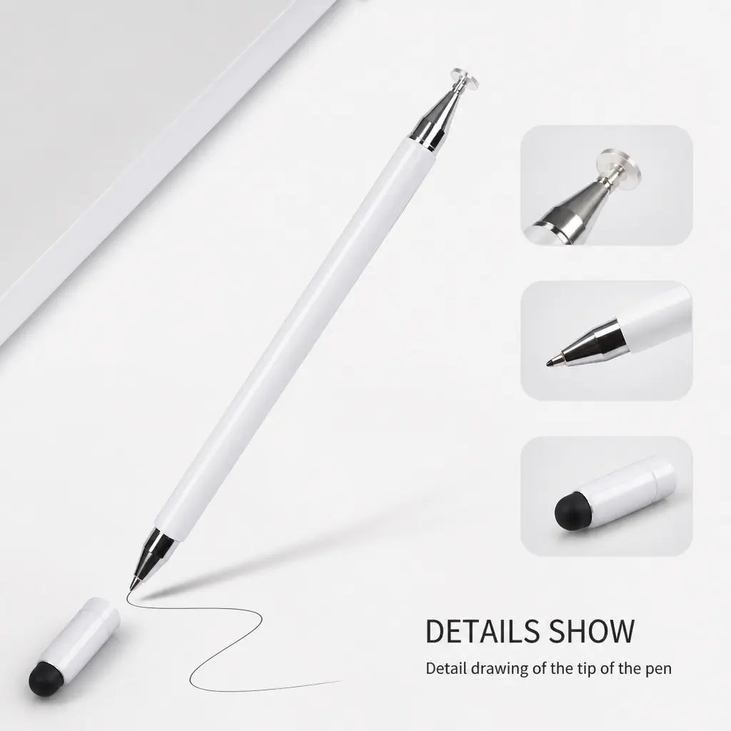 3-In-1 Neutral Pen Flat Pen,High Precision Universal Stylus Pen for Itablets, Phones, Switch, Suitable for All Ages, for Touch Screen, Can Be Used as a School Season Gifts,Birthday Gifts Stylus for School Sets NO Bluetooth Needed Mothersdaygift