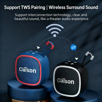 IPX 7-Level Waterproof Multi-Functional Convenient Speaker with LED Ambient Light, Capable of Connecting Multiple Devices, Suitable for Travel, Cycling, Camping, and Family Gatherings.