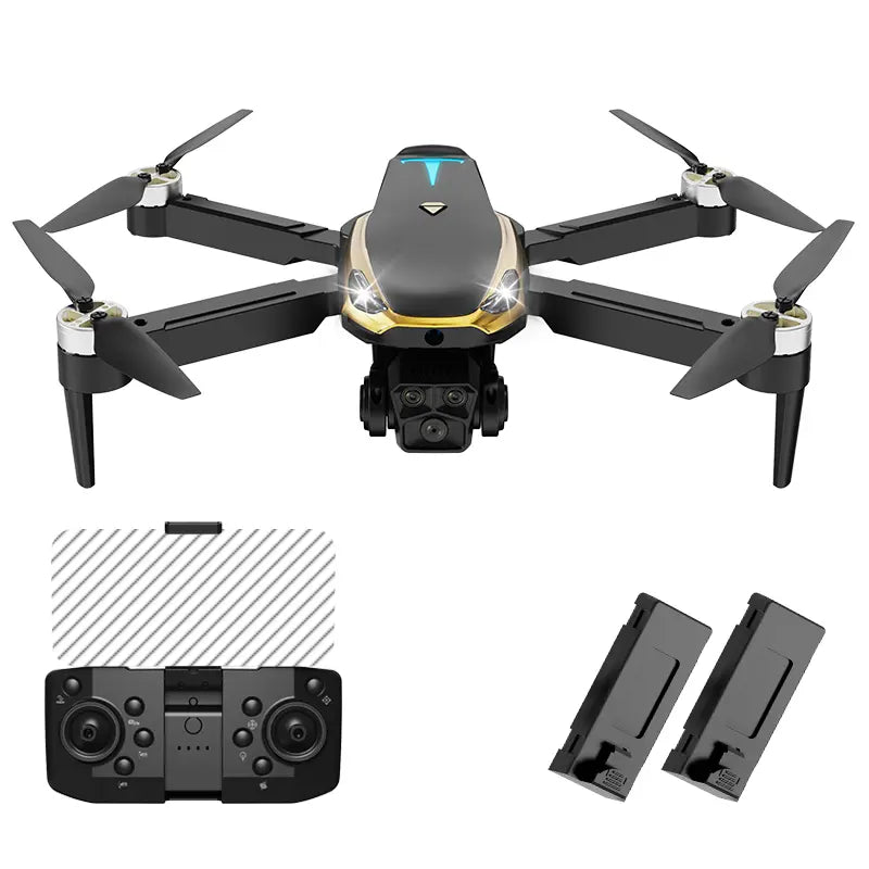 C13S Pro Drone – 4K EIS Camera, GPS & 5G Wifi FPV, Brushless Motor, Optical Flow Hover, Smart Obstacle Avoidance, Auto Return, 360° Stunt Roll, Dual Batteries Included