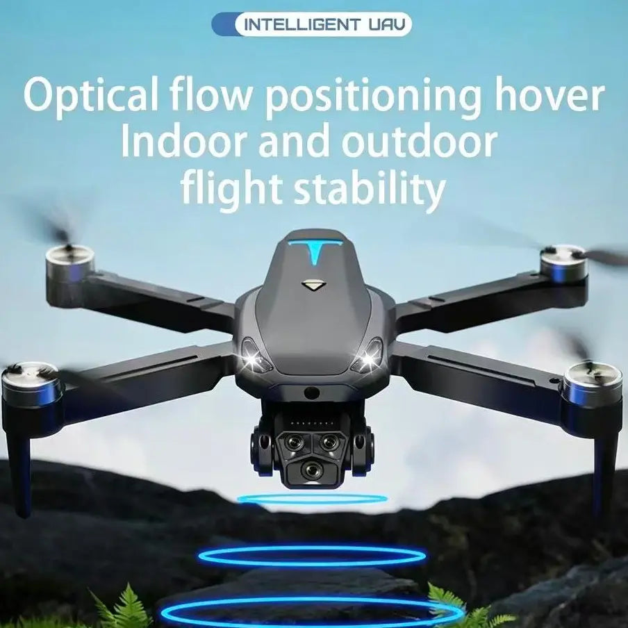 C13S Pro Drone – 4K EIS Camera, GPS & 5G Wifi FPV, Brushless Motor, Optical Flow Hover, Smart Obstacle Avoidance, Auto Return, 360° Stunt Roll, Dual Batteries Included