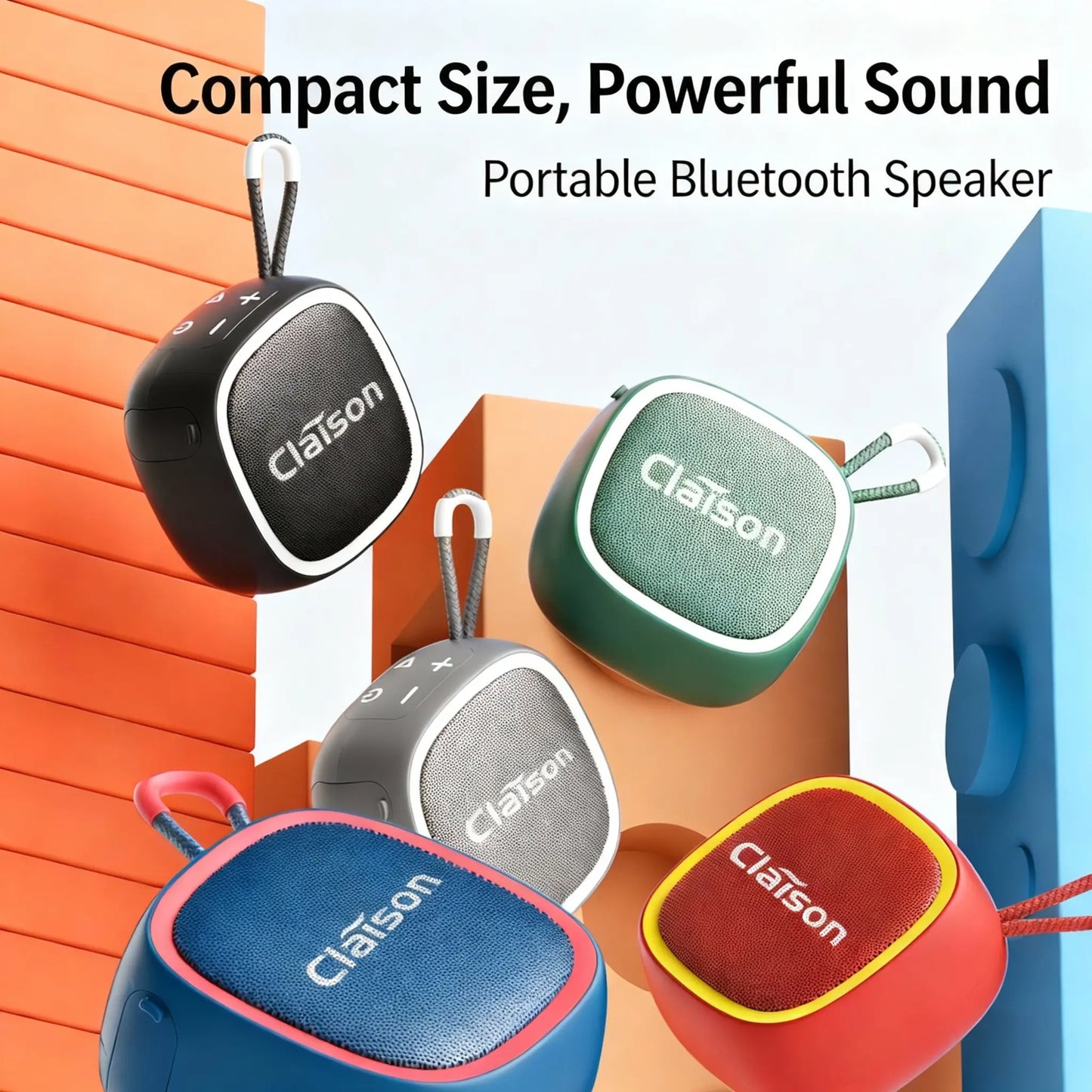 IPX 7-Level Waterproof Multi-Functional Convenient Speaker with LED Ambient Light, Capable of Connecting Multiple Devices, Suitable for Travel, Cycling, Camping, and Family Gatherings.