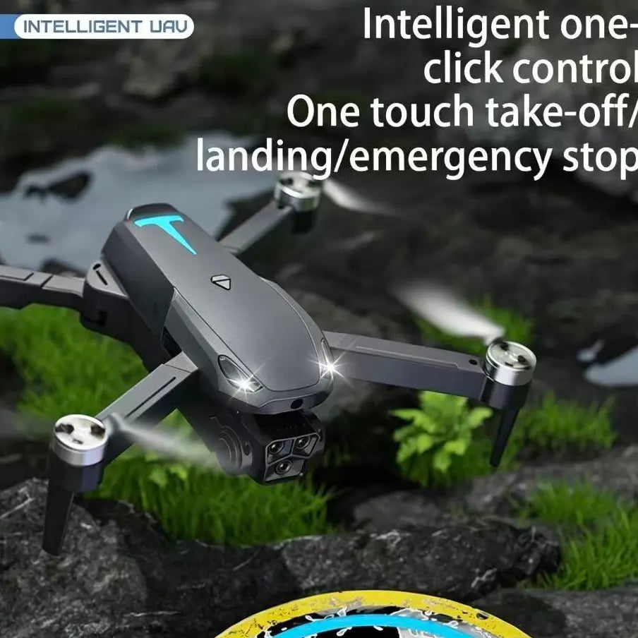 C13S Pro Drone – 4K EIS Camera, GPS & 5G Wifi FPV, Brushless Motor, Optical Flow Hover, Smart Obstacle Avoidance, Auto Return, 360° Stunt Roll, Dual Batteries Included
